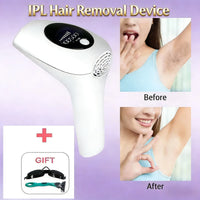 Professional Permanent Laser Depilator IPL Hair Removal for Whole Body, Depilator Remover Permanent Women Home Use Devices