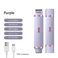 2In1 Electric Portable Hair Trimmer Shaver for Men and Women with Hair Removal Function