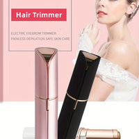 High Quality Electric Face Shaver Portable Hair Removal Device for Women Man Chin Lip Peach Fuzz Painless Facial Hair Remover